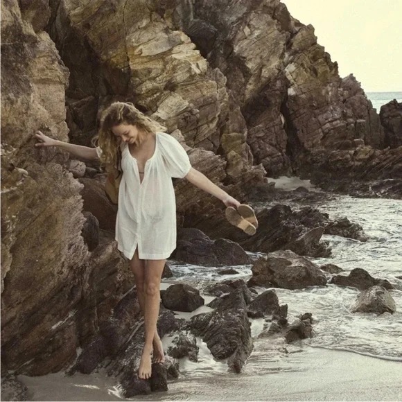 Doen Josette Dress in Salt - Picture 4 of 11